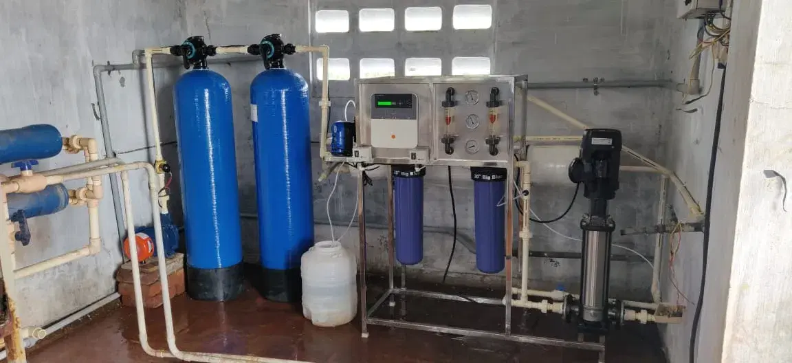 Pure Water Intake Line Setup