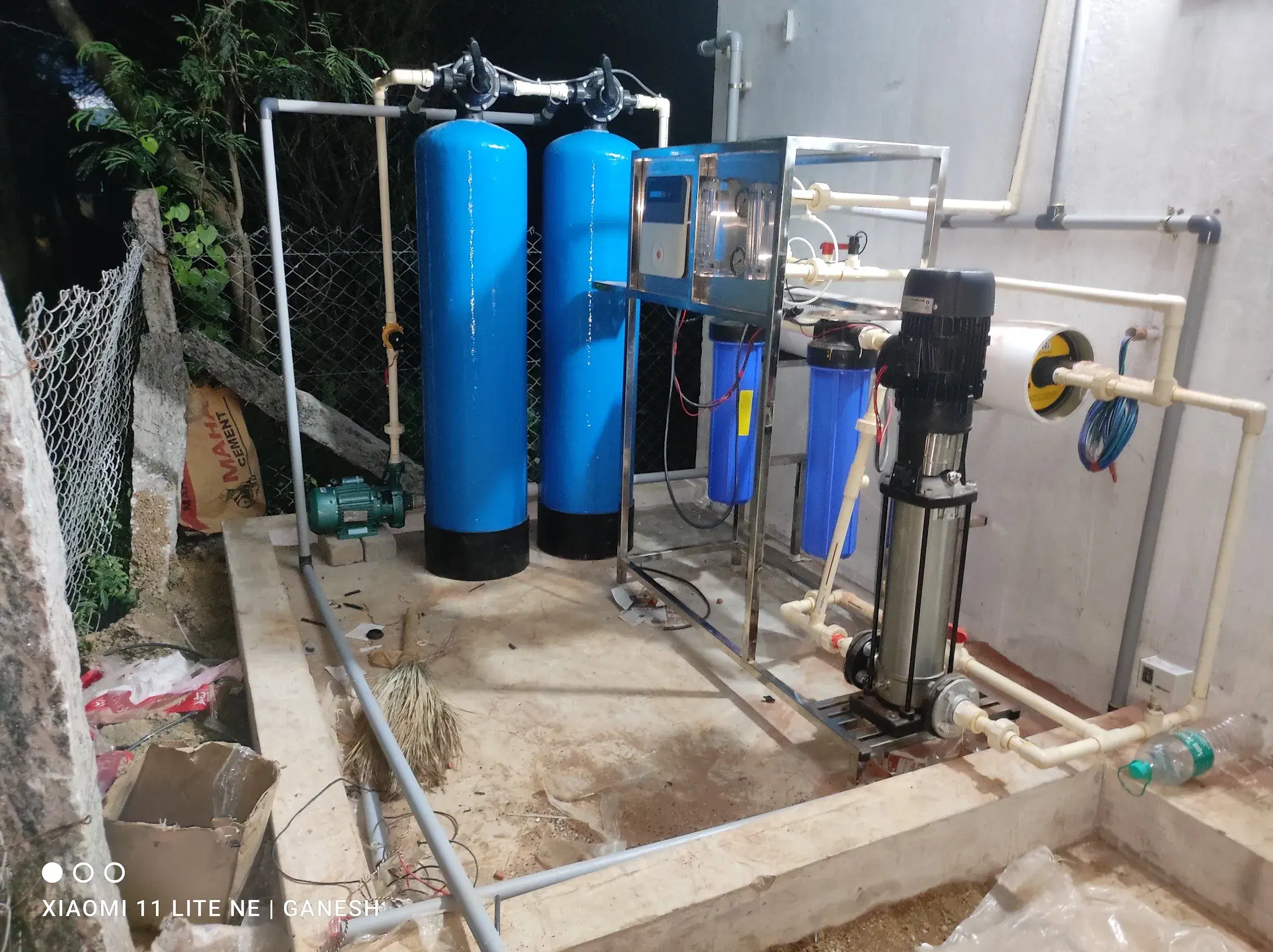 Multi-Vessel Pre-treatment Grid