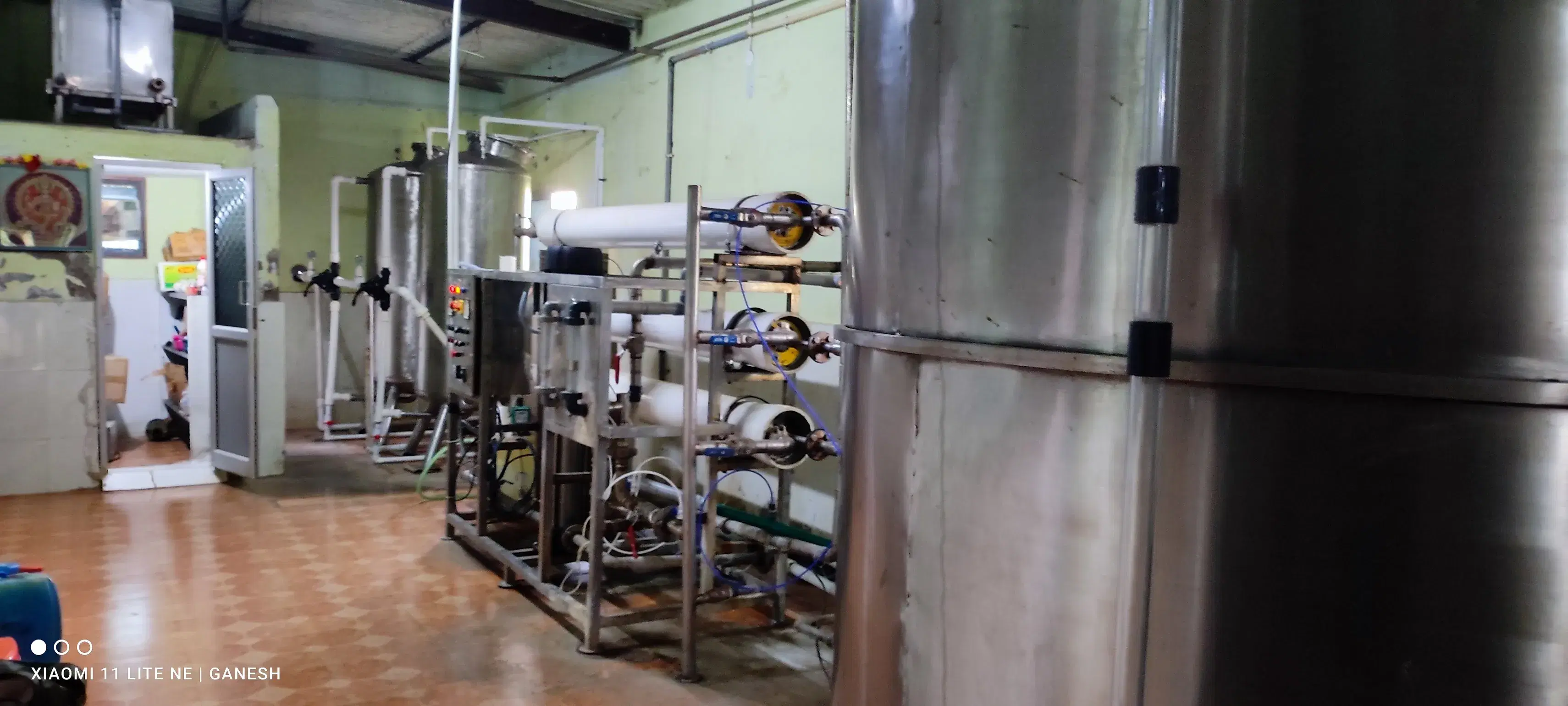 500 LPH RO Installation
